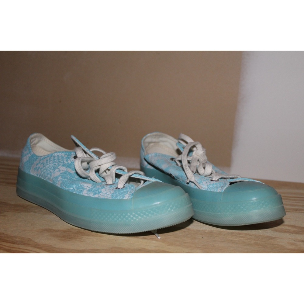 Converse Chuck Taylor Golf Le Fleur Aqua Snake Low Sneakers Men 7.5 Women 9.5